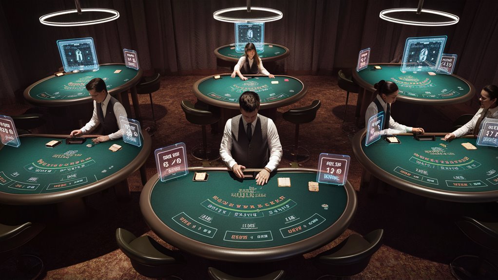 digital table gaming control