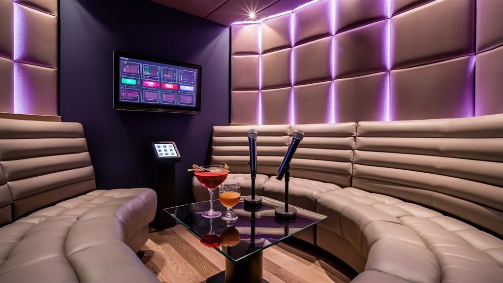 exclusive personal singing space