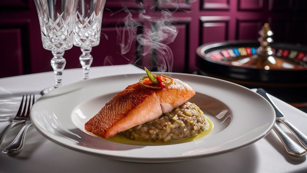 food reflects casino cultural heritage