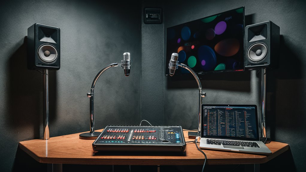 microphone and speaker system