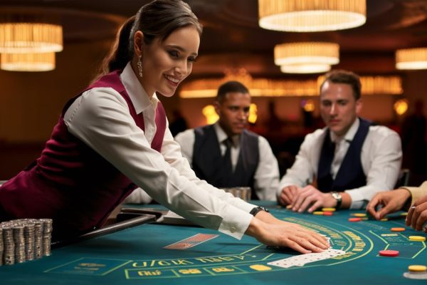 dealers create casino entertainment experience