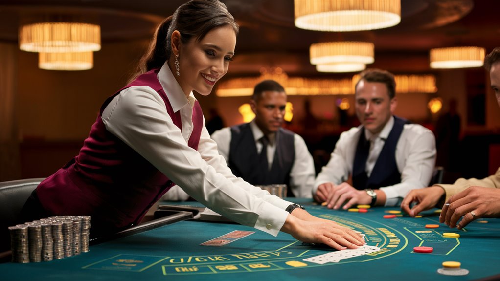 dealers create casino entertainment experience