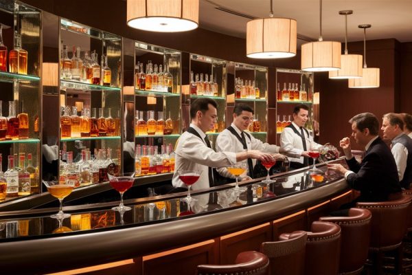 diverse drinks for casino players