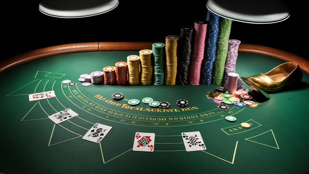 increasing wagers while gambling