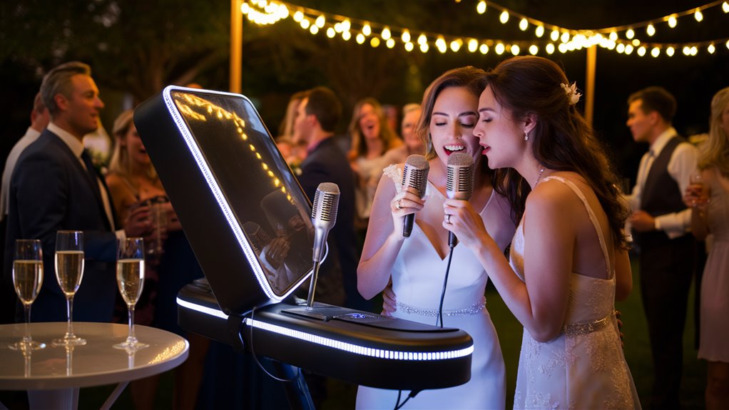 portable entertainment at parties