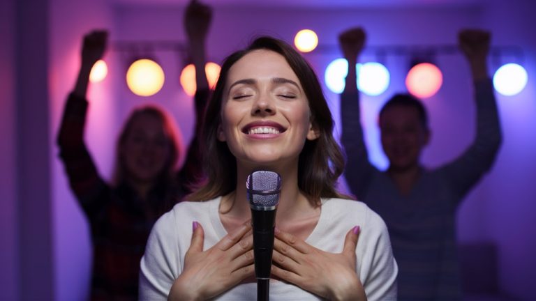 singing releases mental tension