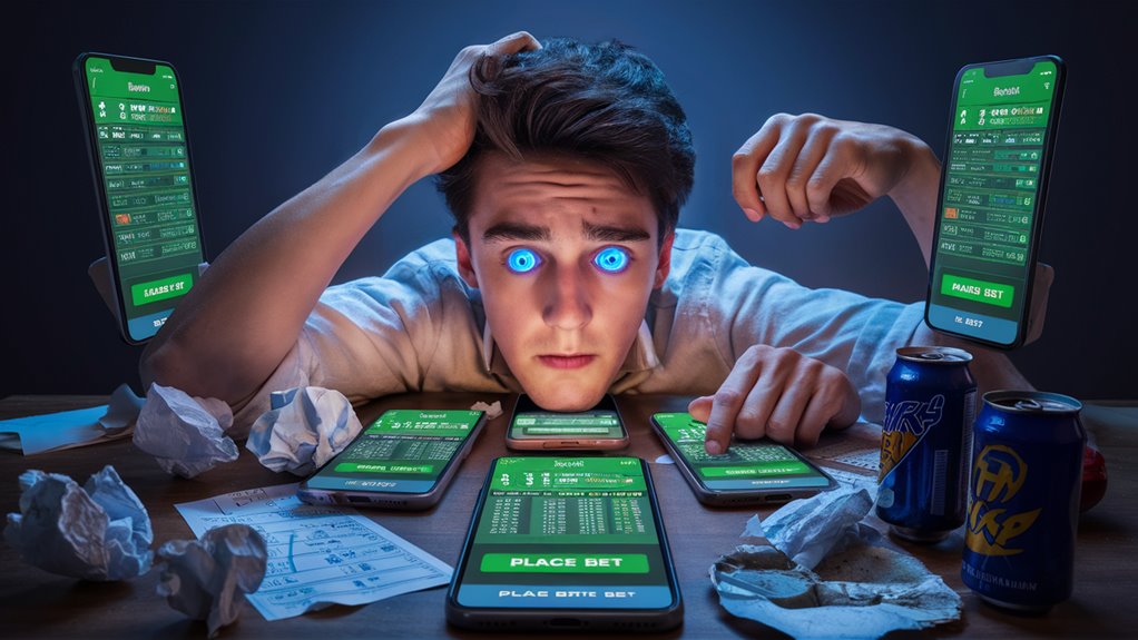 gamblers pursue mounting losses